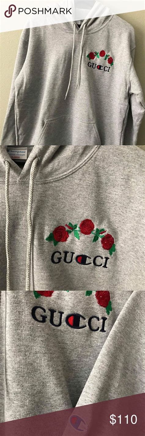 ava nirui champion gucci|Champion Gucci X Champion Reverse Weave Hoodie Designed .